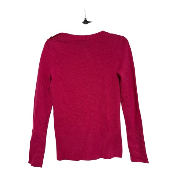 Fenn Wright Manson 100% 2 Ply Cashmere Pink Sweater Size Medium - Picture 3 of 5